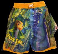 SHARK TALE Boys Swim Shorts Trunks Sz 6 NWT